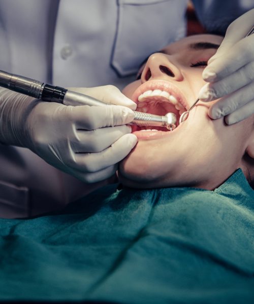 Dentists treat patients' teeth.
